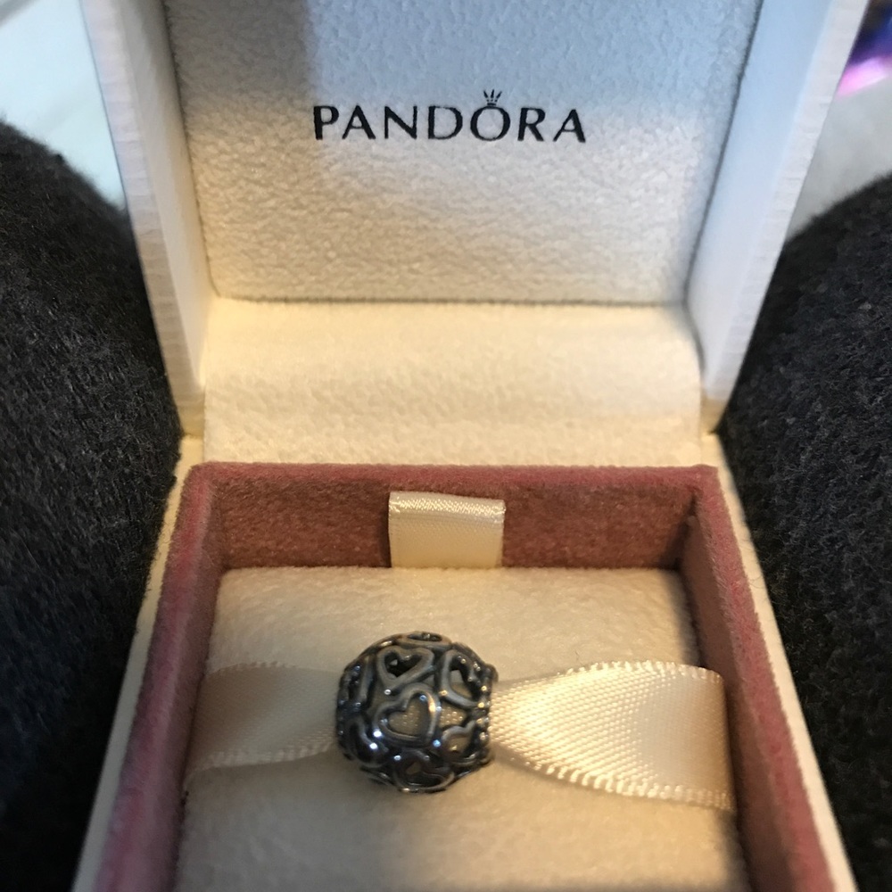 Pandora charm hearts